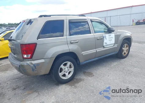 2006 Jeep Grand Cherokee Limited из США, поврежденный, VIN 1J4HS58N86C164396